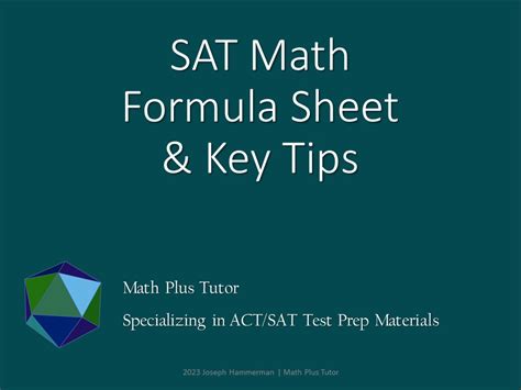 Toradh íomhá ar Sat Math Key