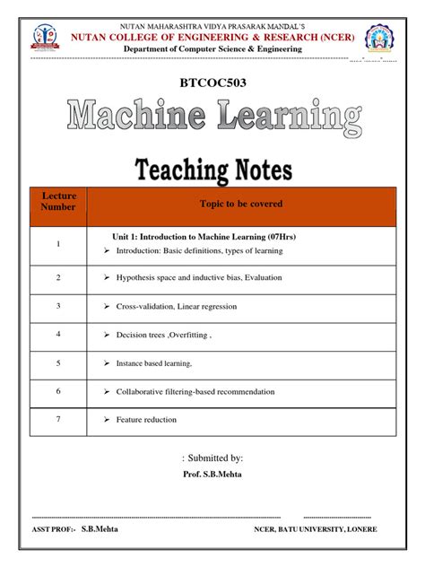 Machine Learning Notes PDF Download に対する画像結果