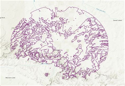Raster Feature Class に対する画像結果