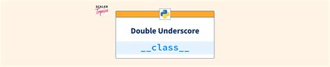 Image result for Double Underscore Methods Python