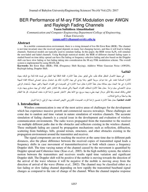 Toradh íomhá ar Design FSK Modulation Ber