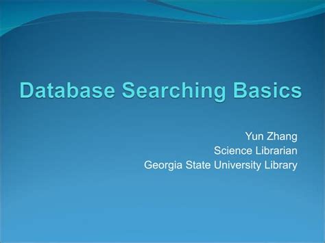 Image result for Database Search Syntax