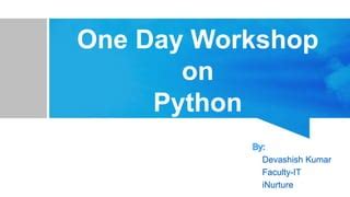 Image result for Day 1 Introduction to Python