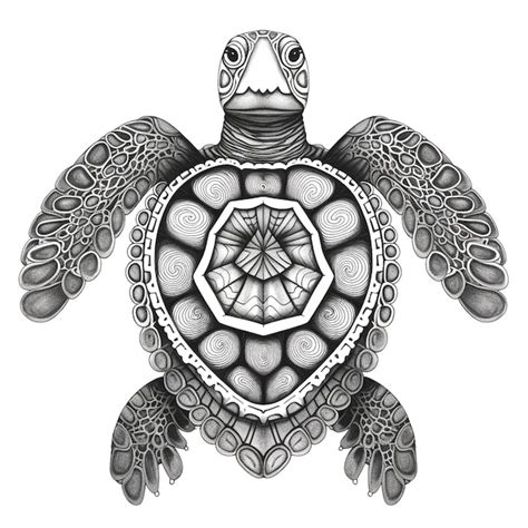 Image result for Mandala Pattern Turtle