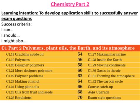 Image result for AQA Science Course Quide