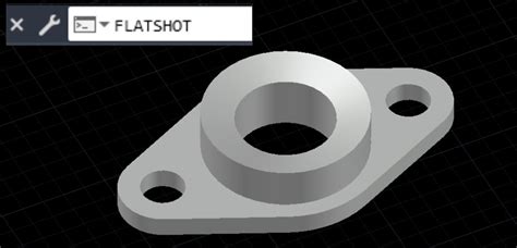 Image result for AutoCAD Flatten 3D to 2D