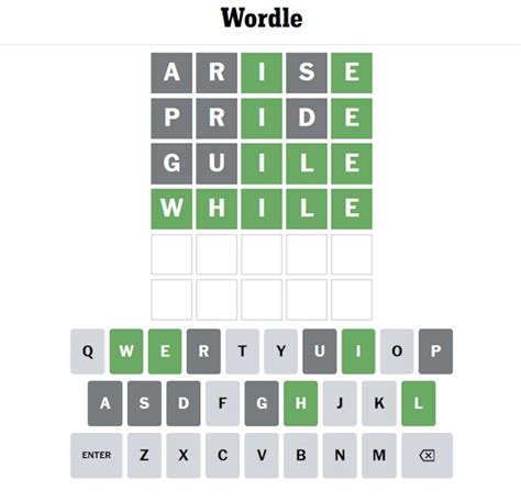 Image result for While Loop Example Wordle