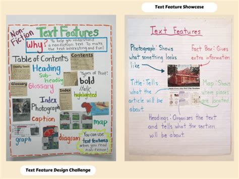 Text Features Activity に対する画像結果