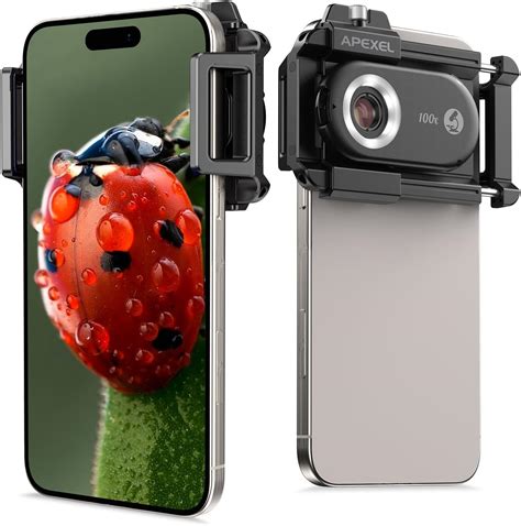 Toradh íomhá ar Microscope for Phone Camera