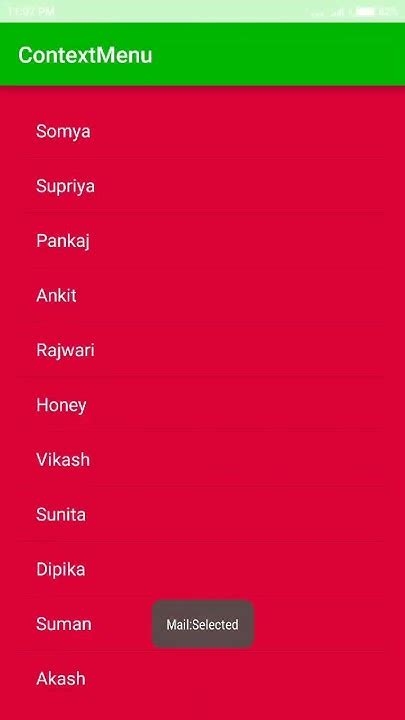 Image result for Context Menu Example HD Image