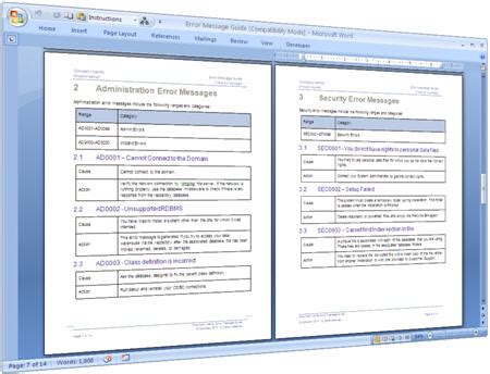 Error Message Template に対する画像結果