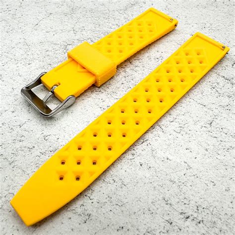 Toradh íomhá ar Quick Release Yellow Watch Strap