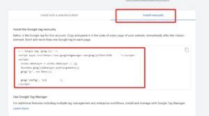 Image result for Google Analytics Tracking Code Location