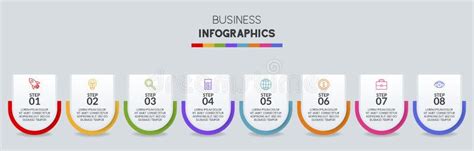 Image result for 8 Step Process Flow Infographic