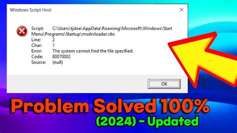 Afbeeldingsresultaten voor Script Error in Windows 10