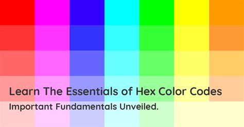Hex Color Codes に対する画像結果