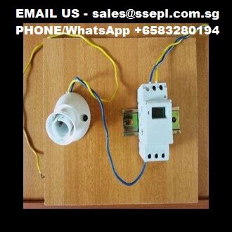 Image result for How to Connect a Buld to a Countdown Timer