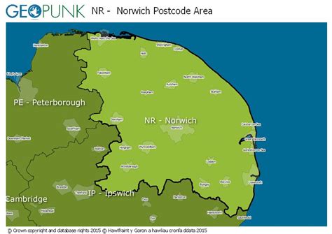 Image result for Nr8 Postcode Map