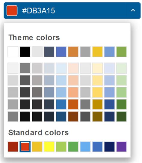 Afbeeldingsresultaten voor Blazor Sidebar Color Palet