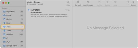 Toradh íomhá ar How to Open Junk Email Folder