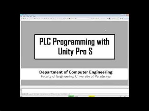 Afbeeldingsresultaten voor Unity Pro plc Program