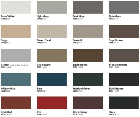 Afbeeldingsresultaten voor Anodized/Aluminum Color Sample