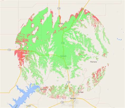 Image result for Internet Coverage Map Cleveland TX