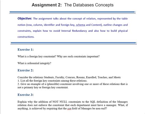 Image result for How to Write a Database Assignment