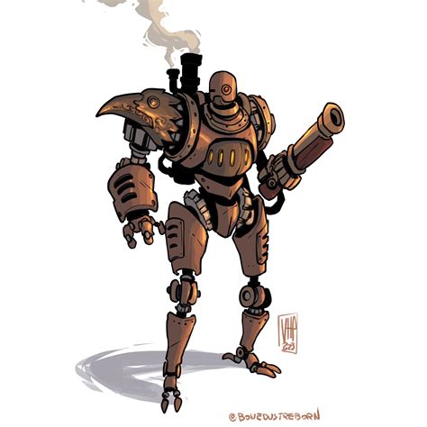 Résultat d’images pour Steampunk Robot Art