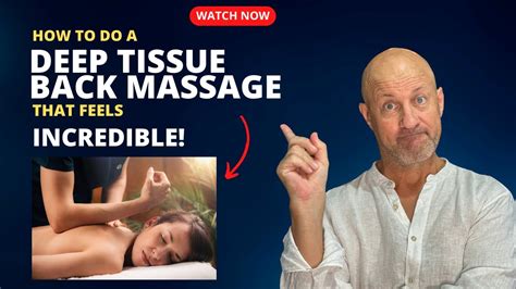 Image result for How to Give a Deep Tissue Back Massage
