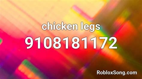 Image result for Roblox Music ID Code for Chicken Wing Beat