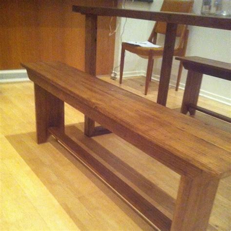 Image result for Rustic Dining Table with Bench Back Seats