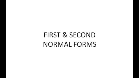 Image result for First Normal Form 2NF