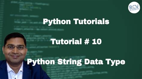 String Data Type Example in Python に対する画像結果