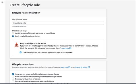 Creating AWS Life Cycle Rules in Python に対する画像結果
