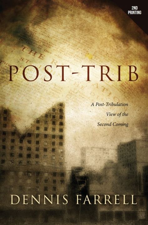Bildergebnis für Post-Tribulation Teaching