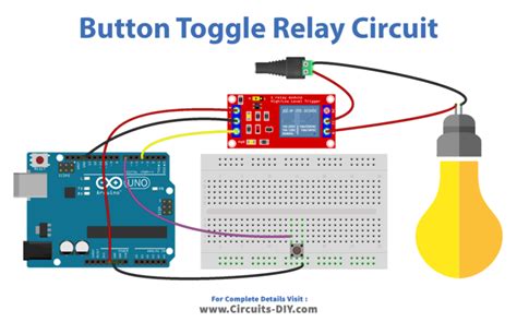 Image result for Arduino Push Button Relay Control