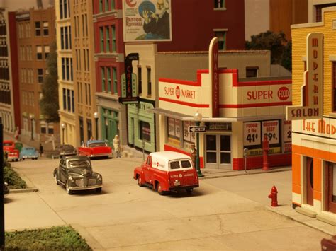 Toradh íomhá ar HO Scale City Layout