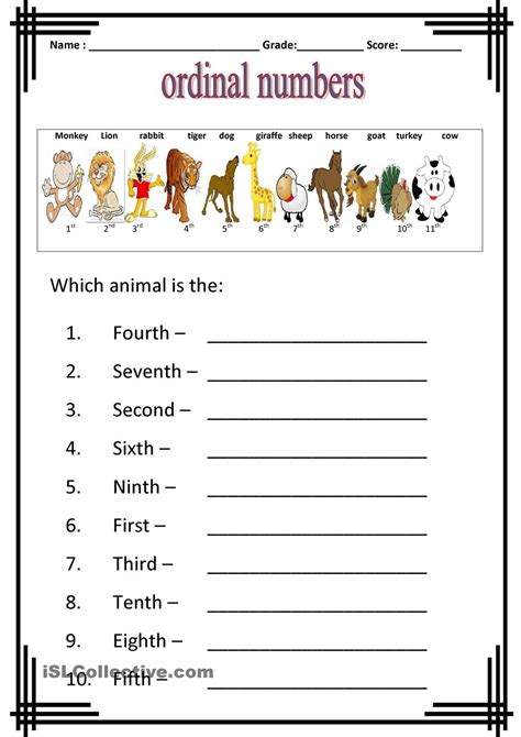 Image result for ESL Numbers Worksheets for Adults