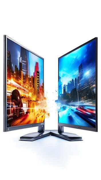 Image result for Side by Side Monitor