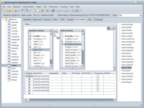 SQL Manager Lite に対する画像結果