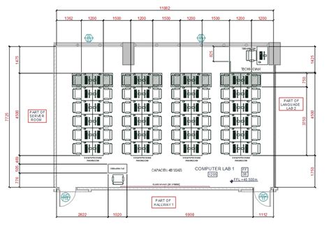 Image result for Computer Lab Layout Plan DWG