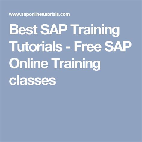 Image result for Free SAP Classes