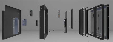 Image result for Touch Monitor Exploded-View