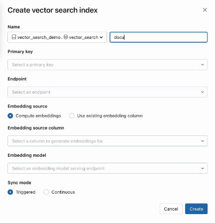 Image result for Databricks Vector Index