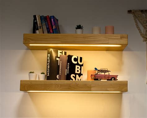 Image result for LED Floating Bookshelves