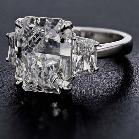 Radiant Cut Diamond Solitaire Ring • Watson & Son, Inc.