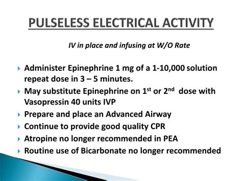 Image result for +Pulseless Ayssotle Algorithm