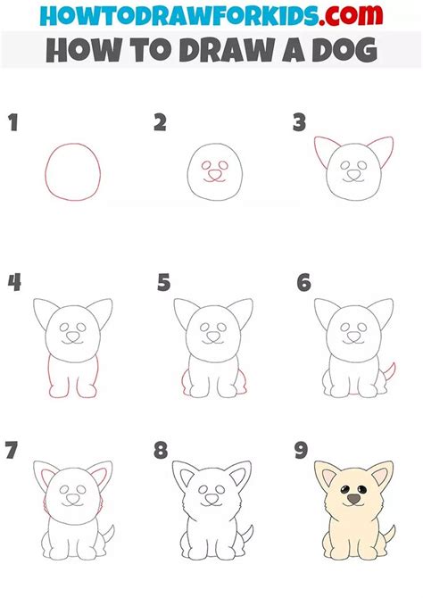 Image result for Dog Pictures Cartoon Tutorial