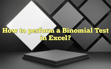 Image result for When Does Using Binomial Test